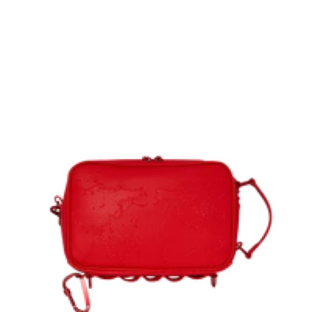 Authentic Sprayground JAMES FIRST CLASS RUBY RED CROSSBODY NWT - Picture 5 of 6